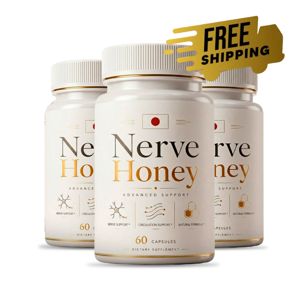 Nerve Honey™ natural nerve support — 3 bottles, free shipping